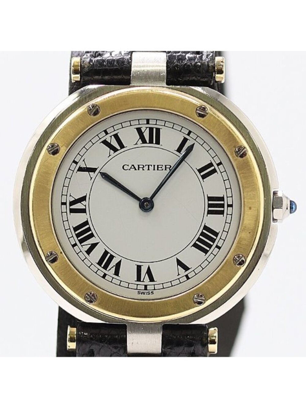 Cartier Santos Vendome LM White Dial Watch
